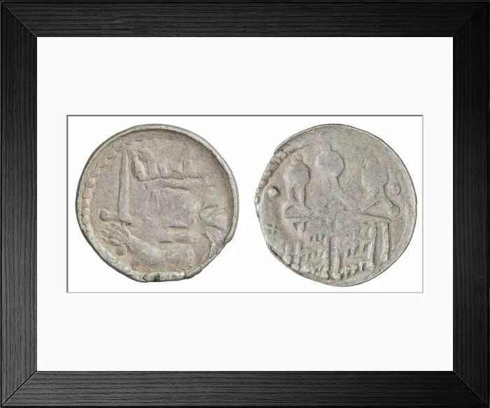 Framed Print : denarius (royal type). Bolesław II Śmiały (król Polski ; 1058-1079), ruler Framed Print : denarius (royal type). Bolesław II Śmiały (król Polski ; 1058-1079), ruler