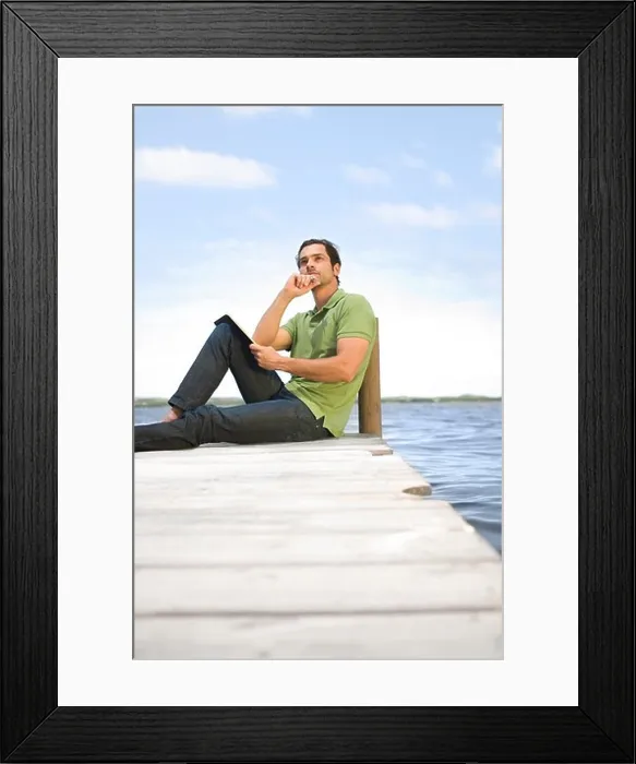 Framed Print : Young philosopher Framed Print : Young philosopher