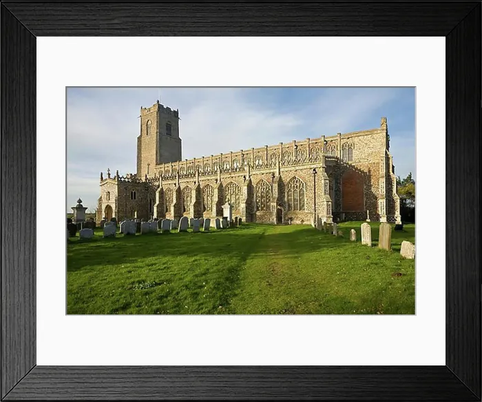 Framed Print : Historic fifteenth century architecture of Holy Trinity church, Blythburgh, Suffolk, England, United Kingdom, Europe Framed Print : Historic fifteenth century architecture of Holy Trinity church, Blythburgh, Suffolk, England, United Kingdom, Europe