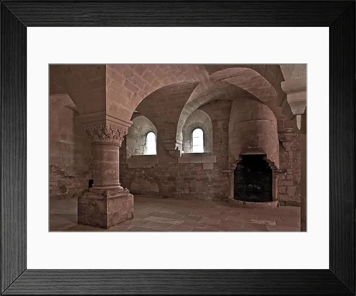 Framed Print : Cistercian monastery founded in 1148 Framed Print : Cistercian monastery founded in 1148