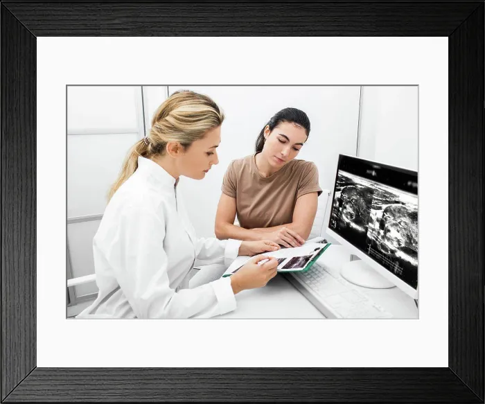 Framed Print : Endocrinology consultation Framed Print : Endocrinology consultation