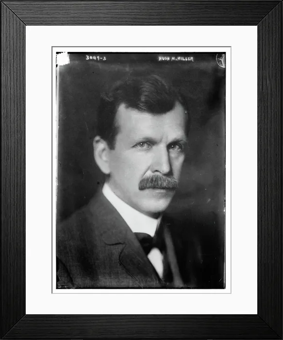 Framed Print : Hugh M. Miller