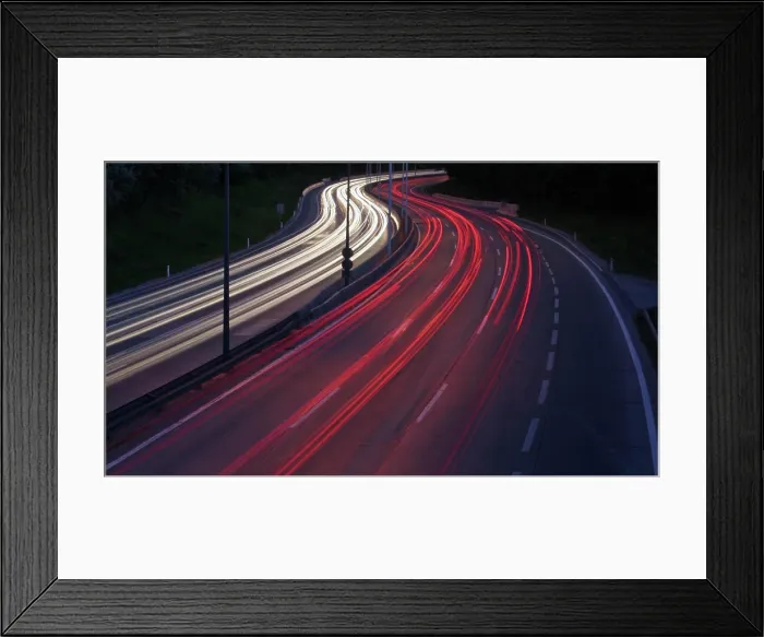 Framed Print : Evening traffic - rush hour evening traffic - Rush Hour Framed Print : Evening traffic - rush hour evening traffic - Rush Hour