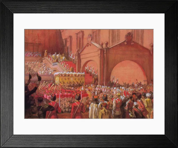 Framed Print : Coronation of russian tsar by Albert Gustaf Aristides Edelfelt Framed Print : Coronation of russian tsar by Albert Gustaf Aristides Edelfelt