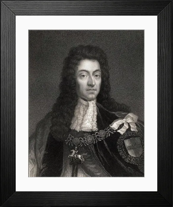Framed Print : William III, King of England, Scotland and Ireland Framed Print : William III, King of England, Scotland and Ireland
