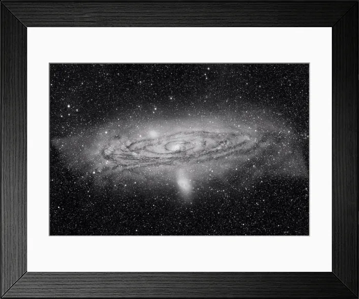 Framed Print : M31, the Andromeda Galaxy, in a 'deep' (long) exposure Framed Print : M31, the Andromeda Galaxy, in a 'deep' (long) exposure