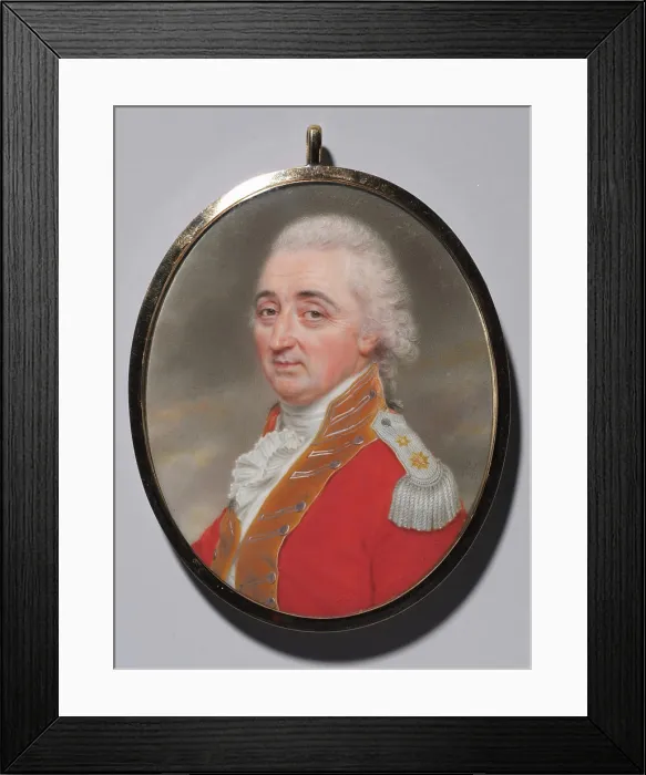 Framed Print : Portrait of Lieutenant General Daniel Burr Framed Print : Portrait of Lieutenant General Daniel Burr