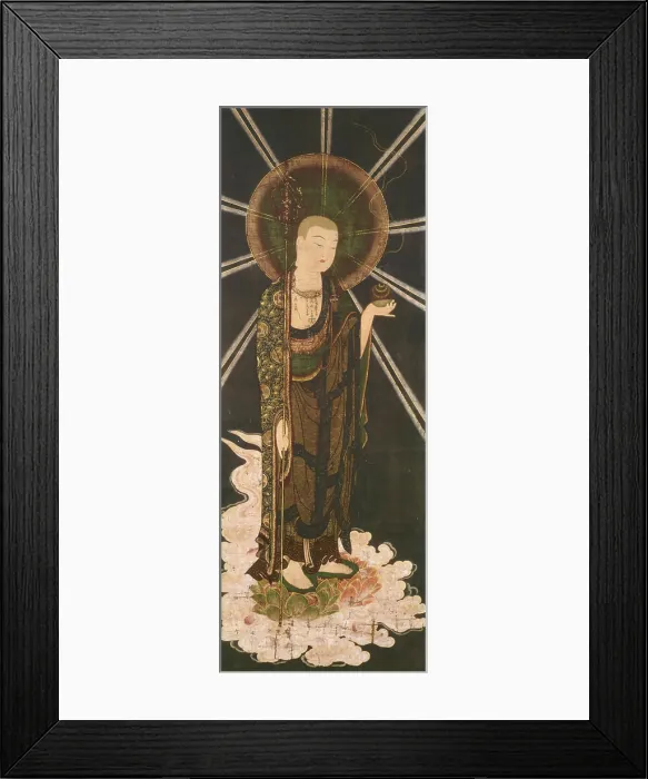 Framed Print : Welcoming Descent of Jizō Bodhisattva Framed Print : Welcoming Descent of Jizō Bodhisattva