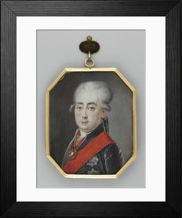 Framed Print : Portret mężczyzny. unknown, painter Framed Print : Portret mężczyzny. unknown, painter