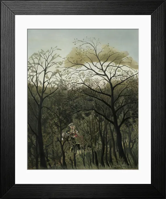 Framed Print : Henri Rousseau, Rendezvous in the Forest, 1889 Rendezvous in the Forest Framed Print : Henri Rousseau, Rendezvous in the Forest, 1889 Rendezvous in the Forest