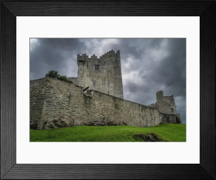 Framed Print : Cannon sticking out from fortification wall of 15th century Ross Castle Cannon sticking out from fortification wall of Framed Print : Cannon sticking out from fortification wall of 15th century Ross Castle Cannon sticking out from fortification wall of