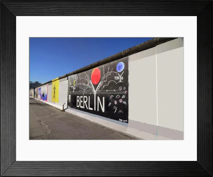 Framed Print : Germany, Berlin, The East Side Gallery Framed Print : Germany, Berlin, The East Side Gallery
