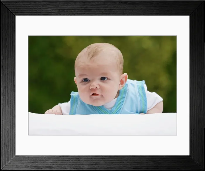 Framed Print : Portrait Of A Baby Boy