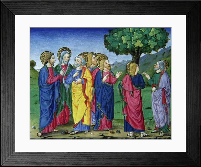 Framed Print : Cristofor de Premis (1440-1486)
