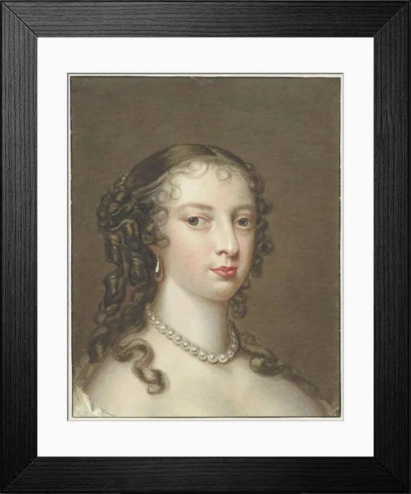 Framed Print : Portrait of a woman, Christiaan Kramm
