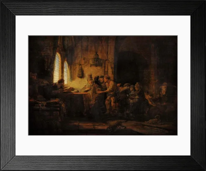 Framed Print : Rembrandt Harmenszoon van Rijn (1606-1669)