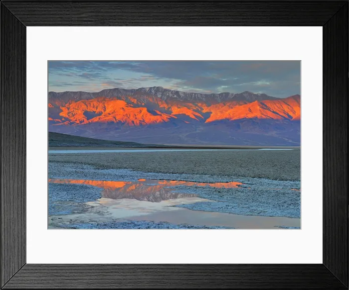 Framed Print : Badwater Basin, Death Valley National Park, California, USA Framed Print : Badwater Basin, Death Valley National Park, California, USA