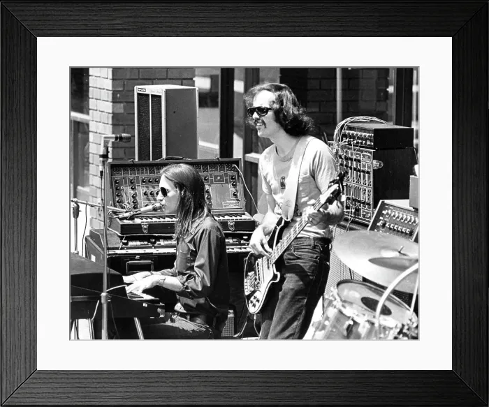 Framed Print : Joe Sohm, former bass player and photographer