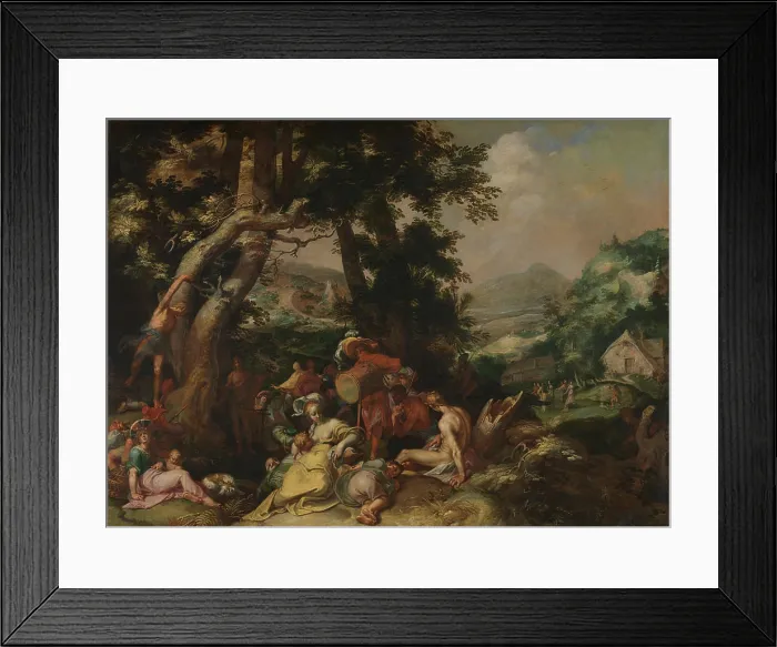 Framed Print : The Preaching of Saint John the Baptist Framed Print : The Preaching of Saint John the Baptist
