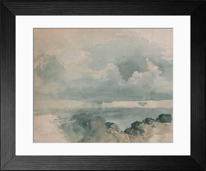 Framed Print : Sky Study, James Ward, 1769-1859