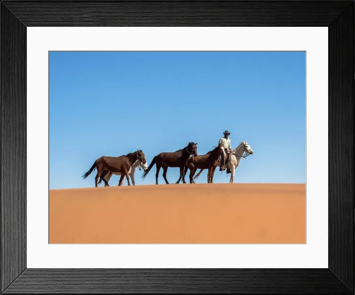 Framed Print : Desert crossing, Namibia, Africa Framed Print : Desert crossing, Namibia, Africa