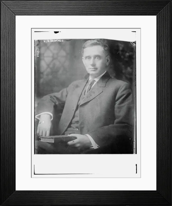 Framed Print : L.D. Brandeis Framed Print : L.D. Brandeis