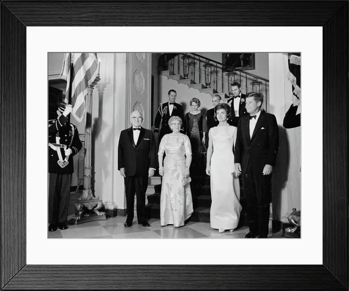 Framed Print : Dinner in honor of former President Harry S