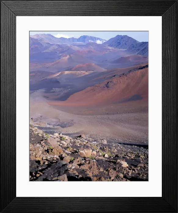 Framed Print : USA, Hawaii, Crater, Haleakala National Park, Maui, Hawaii Framed Print : USA, Hawaii, Crater, Haleakala National Park, Maui, Hawaii