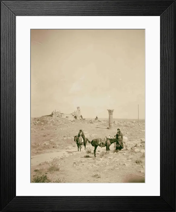 Framed Print : East of the Jordan and Dead Sea, Rabba (Rabbath-Moab) 1900, Jordan Framed Print : East of the Jordan and Dead Sea, Rabba (Rabbath-Moab) 1900, Jordan