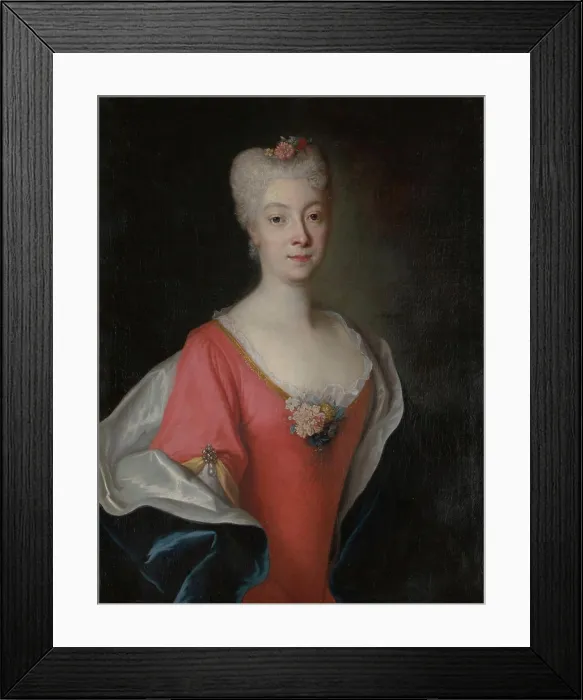 Framed Print : Przeszoc Przyszoci Silvestre, Louis de (1675 1760)