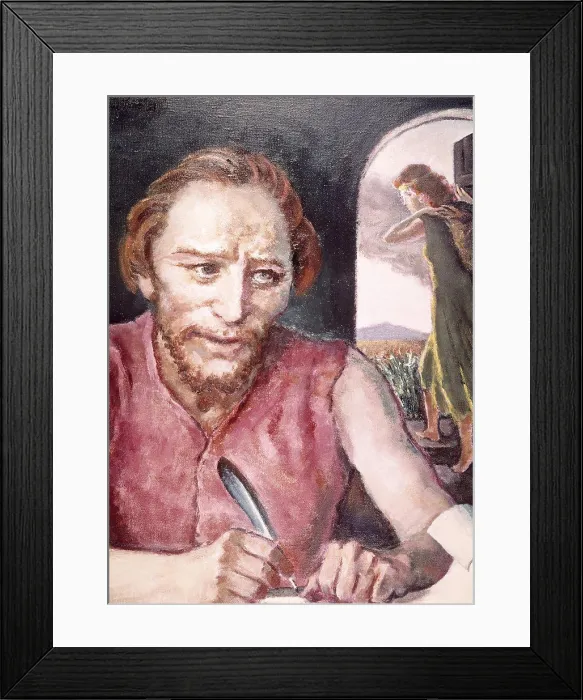 Framed Print : Prophet Hosea by Eugen Spiro, 1874-1972