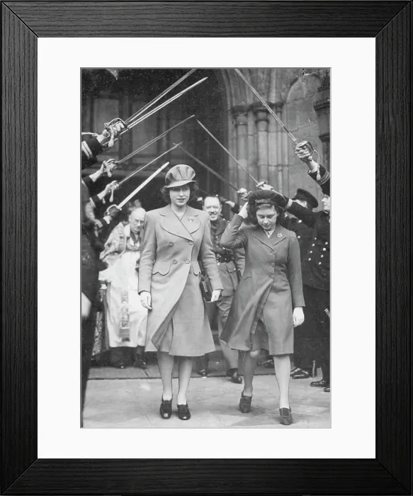 Framed Print : Princesses Attend Wedding of Mr Framed Print : Princesses Attend Wedding of Mr
