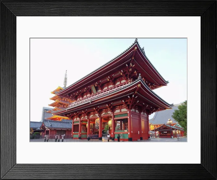 Framed Print : Temple in a city, Asakusa Kannon Temple, Asakusa, Tokyo Prefecture, Kanto Region, Honshu, Japan Framed Print : Temple in a city, Asakusa Kannon Temple, Asakusa, Tokyo Prefecture, Kanto Region, Honshu, Japan