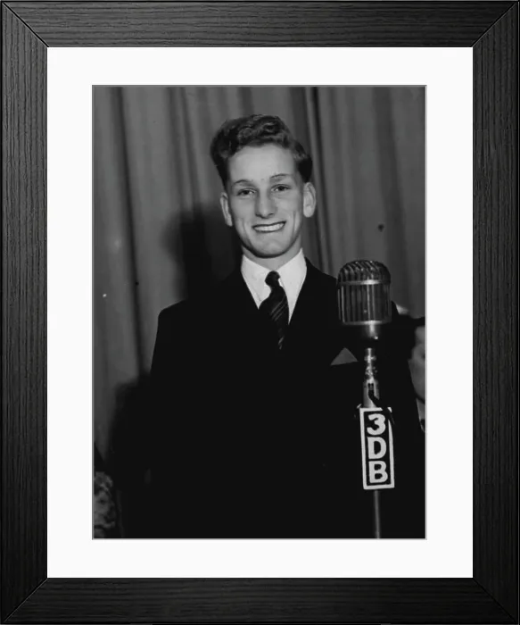 Framed Print : Bruce Rollinson. July 22, 1945 Framed Print : Bruce Rollinson. July 22, 1945