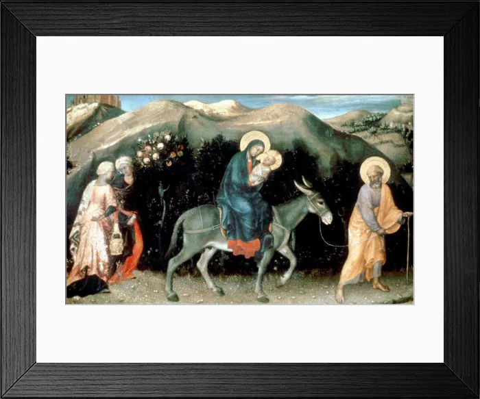 Framed Print : Flight into Egypt: Bible Matthew 2