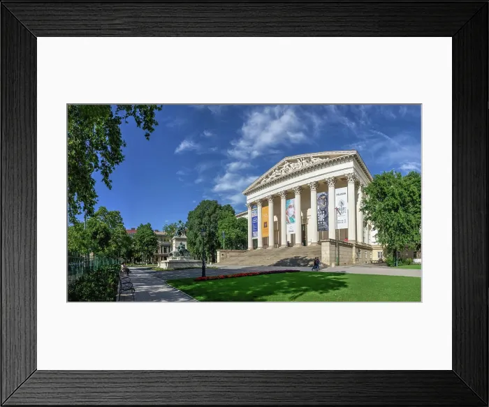 Framed Print : Hungarian National Museum in Budapest