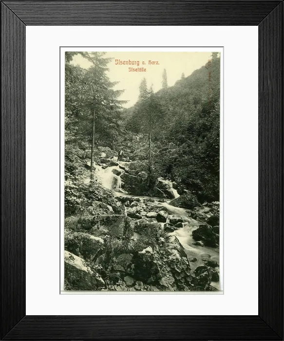 Framed Print : IlsefälleIlsenburg. Ilsefälle Framed Print : IlsefälleIlsenburg. Ilsefälle