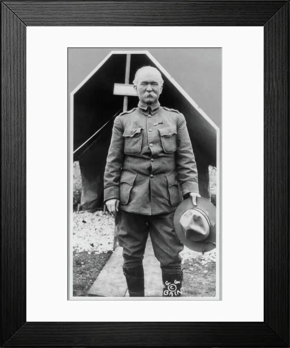 Framed Print : San Antonio, Texas. Feb. 26, 1913. Gen. Carter, U.S.A