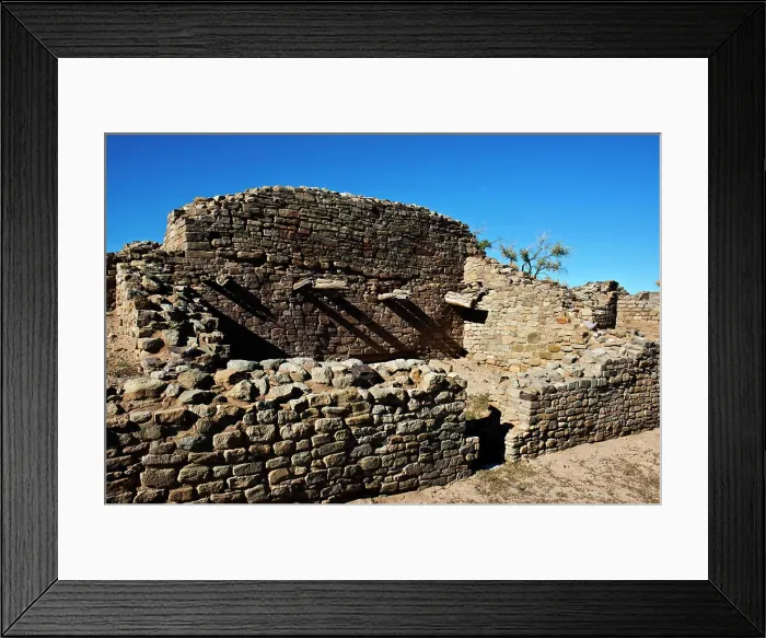 Framed Print : USA, New Mexico, Aztec Ruins National Monument, West Ruin with over 500 rooms and three stories Framed Print : USA, New Mexico, Aztec Ruins National Monument, West Ruin with over 500 rooms and three stories