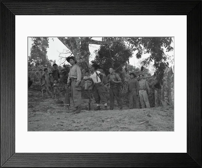 Framed Print : Detachment 101, an enigmatic Allied intelligence and special operations unit during World War II Framed Print : Detachment 101, an enigmatic Allied intelligence and special operations unit during World War II