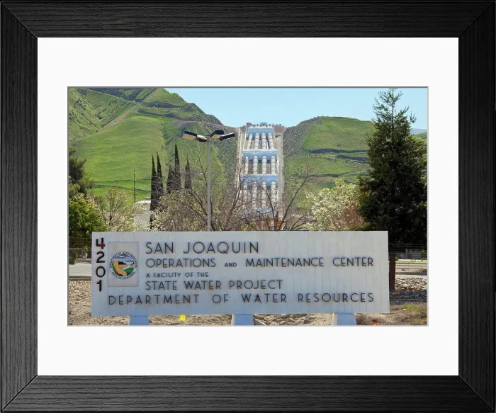 Framed Print : The Ira J. Chrisman Wind Gap Pumping Plant Framed Print : The Ira J. Chrisman Wind Gap Pumping Plant