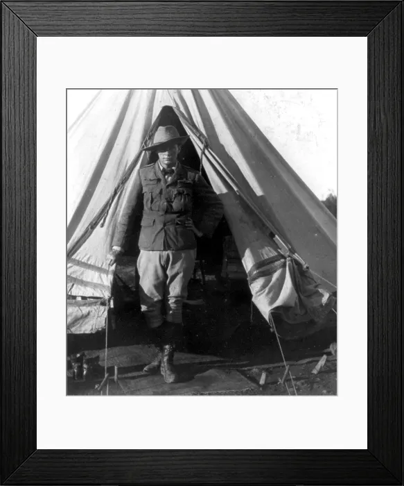Framed Print : Winston Spencer Churchill (1874-1965) British statesman