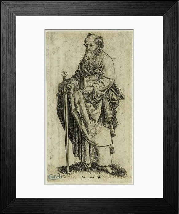 Framed Print : Martin Schonguer (around 1450-1495) Framed Print : Martin Schonguer (around 1450-1495)