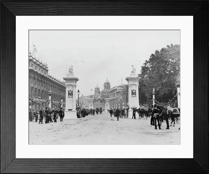 Framed Print : Coronation Of H.M Framed Print : Coronation Of H.M