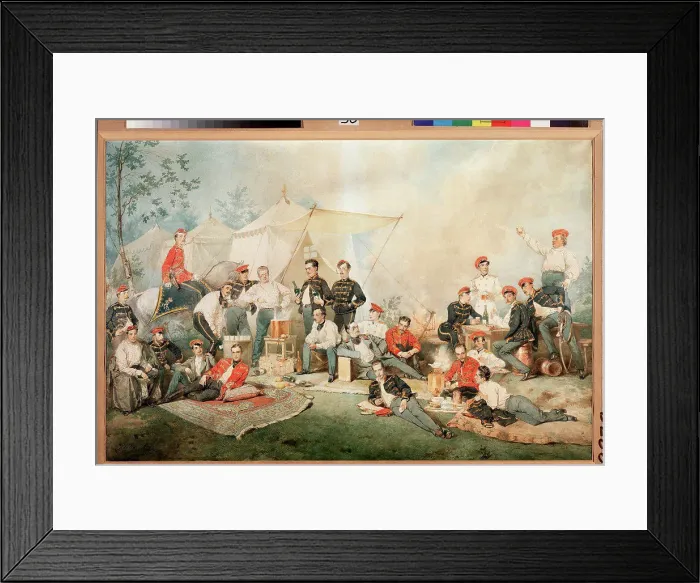 Framed Print : Hussar's Carouse by Zichy, Mihaly (1827-1906) / Regional Art Gallery Framed Print : Hussar's Carouse by Zichy, Mihaly (1827-1906) / Regional Art Gallery