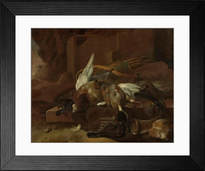 Framed Print : Dead Birds, Melchior d Hondecoeter, 1660 - 1695 Framed Print : Dead Birds, Melchior d Hondecoeter, 1660 - 1695