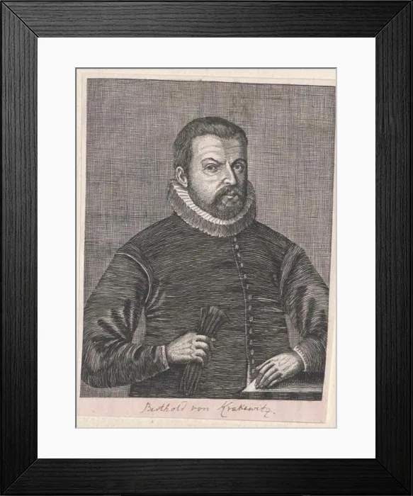 Framed Print : Krackewitz, Barthold of Framed Print : Krackewitz, Barthold of