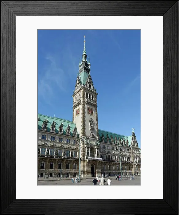 Framed Print : City Hall, historic centre, Hamburg, Germany, Europe Framed Print : City Hall, historic centre, Hamburg, Germany, Europe