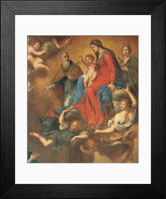 Framed Print : Glorification of the Podesta Scipione Boldu Framed Print : Glorification of the Podesta Scipione Boldu