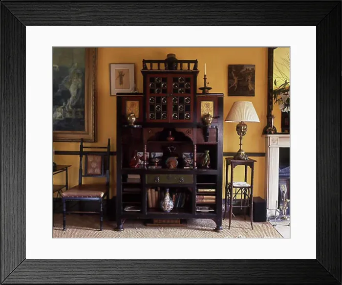 Framed Print : gary kemps house interior